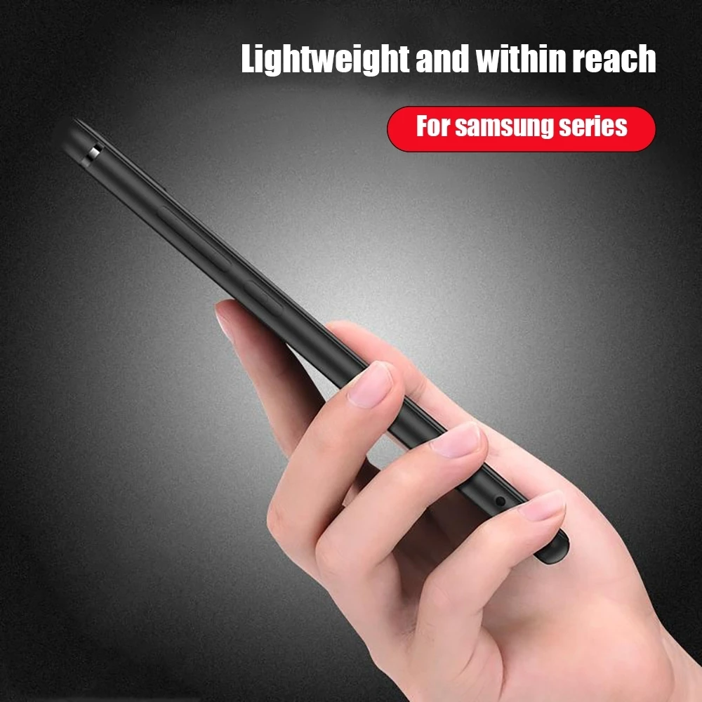 Фото Чехол для телефона A-Anime для Samsung Galaxy S26 S25 S24 S23 S22 S21 Plus Ultra Note20, мягкий, черный №5