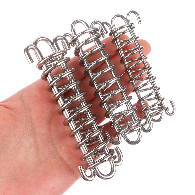 

1pc Heavy Duty Tension Springs Dog Collars Compression Spring Stainless Steel Pet Leash Shock Absorption Buffer Springs