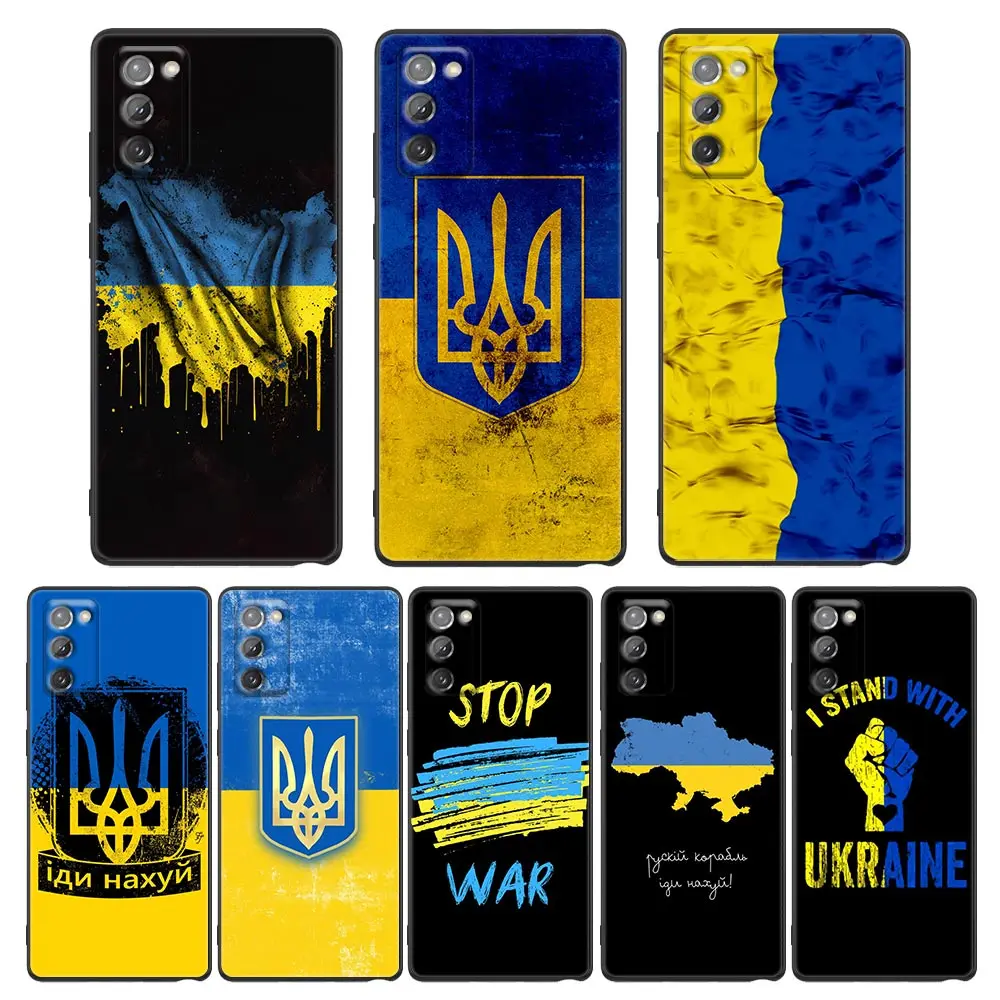 

Case For Samsung NOTE 20 10 9 8 Ultra Lite M51 M33 M32 M31 M30 M30S M23 M20 M10 5G J8 J7 J6 Pro Plus Prime Case Flag Of Ukraine