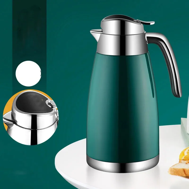 

Insulation Pot 304 Stainless Steel 2.3L Household Thermos Bottle 48 Hours Vacuum Insulation Warm Bottle Men and Women Portable