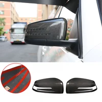 for mercedes benz glk gla cla a b c e s cls class real carbon fiber car side mirror wing mirror rear view mirror cover decorate