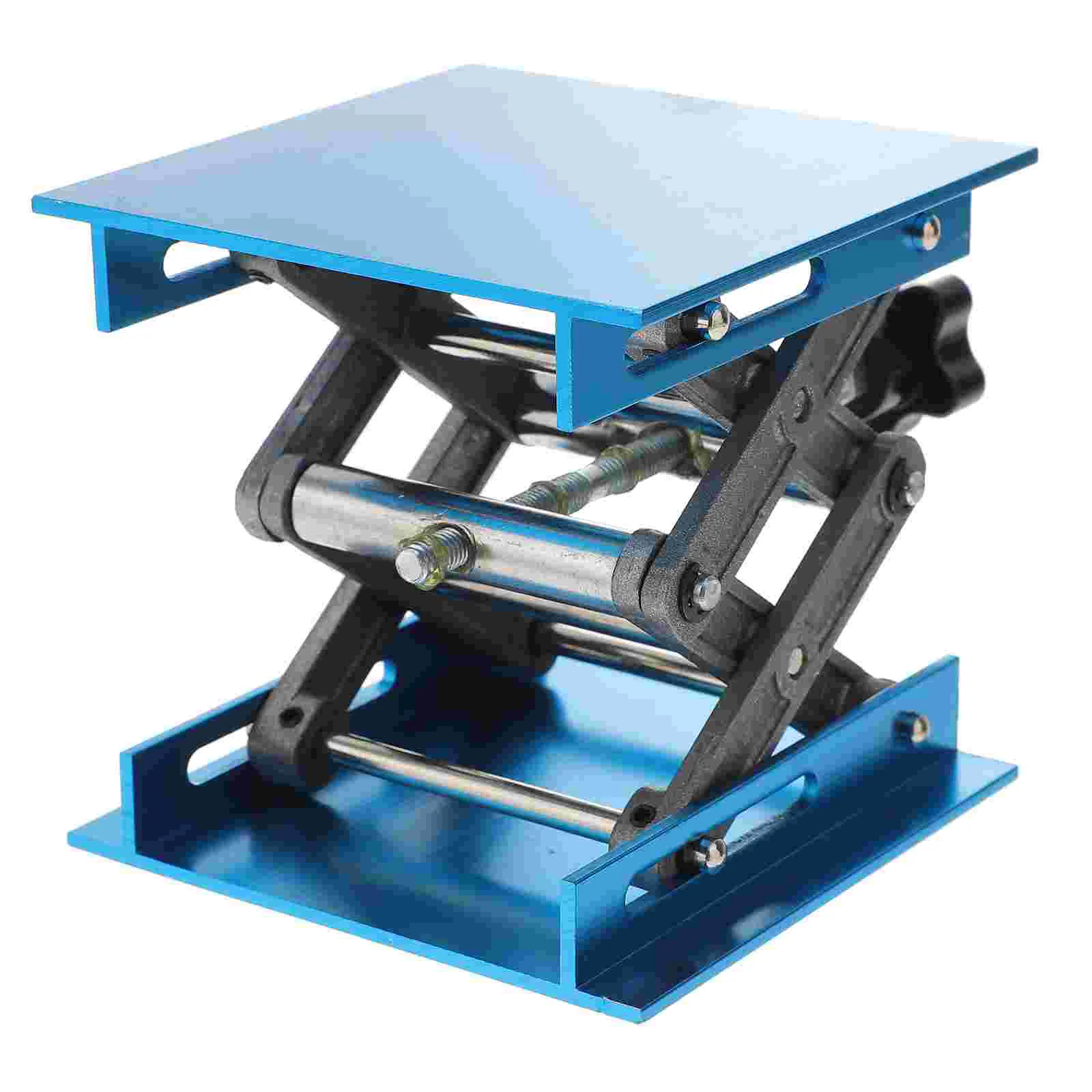 

Table Stand Lifting Platform Lifter Aluminum Laboratory Stainless Manual Jack Aluminium Lift