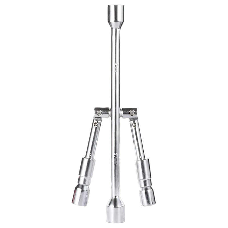 

Change Tire Tool Wrench, Cross Sliding Lug Wrench, Universal Foldable 17 Inch 19 Inch 21 Inch 23 Inch Cross Socket