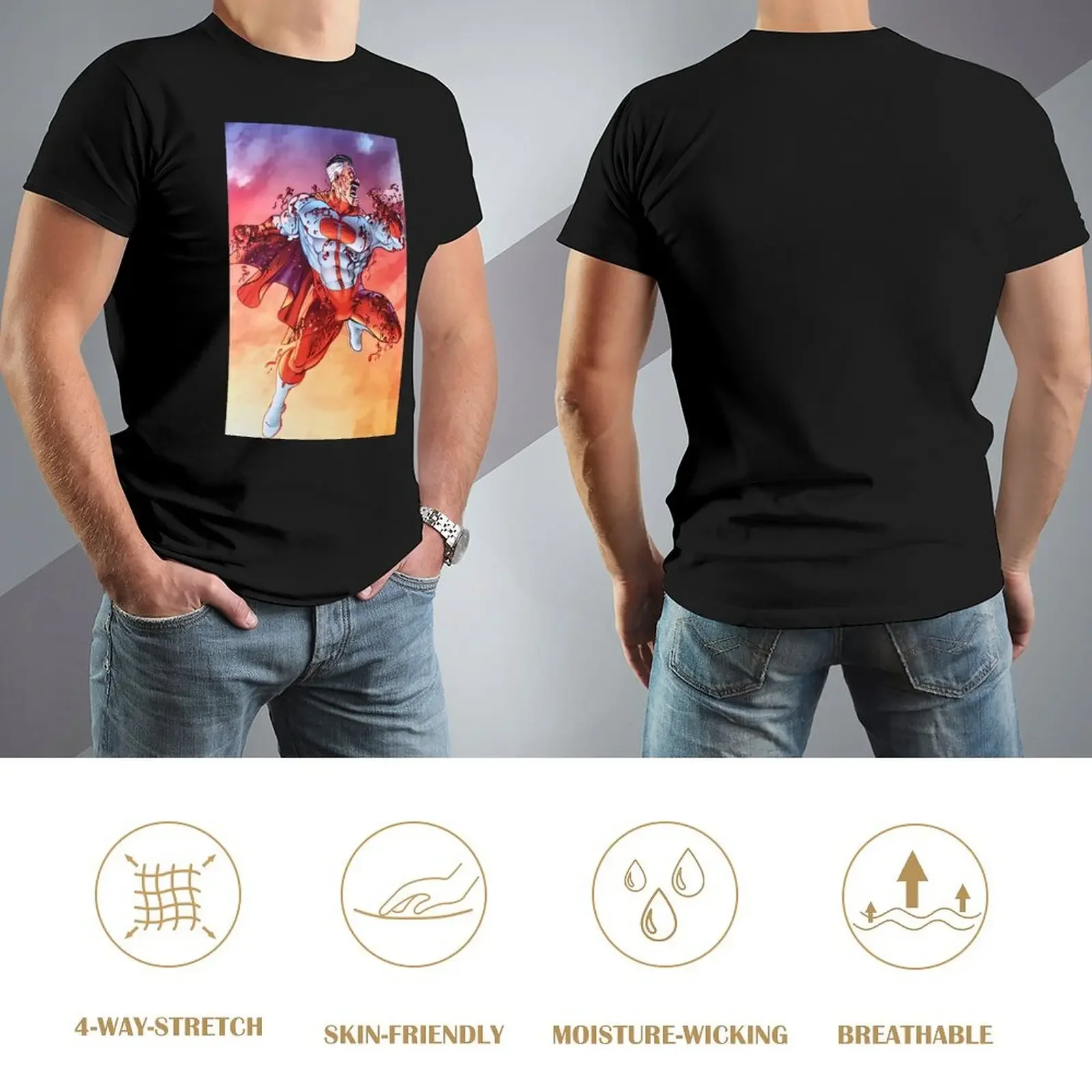 Omni Man оригинальная художественная футболка таможенный дизайн собственные