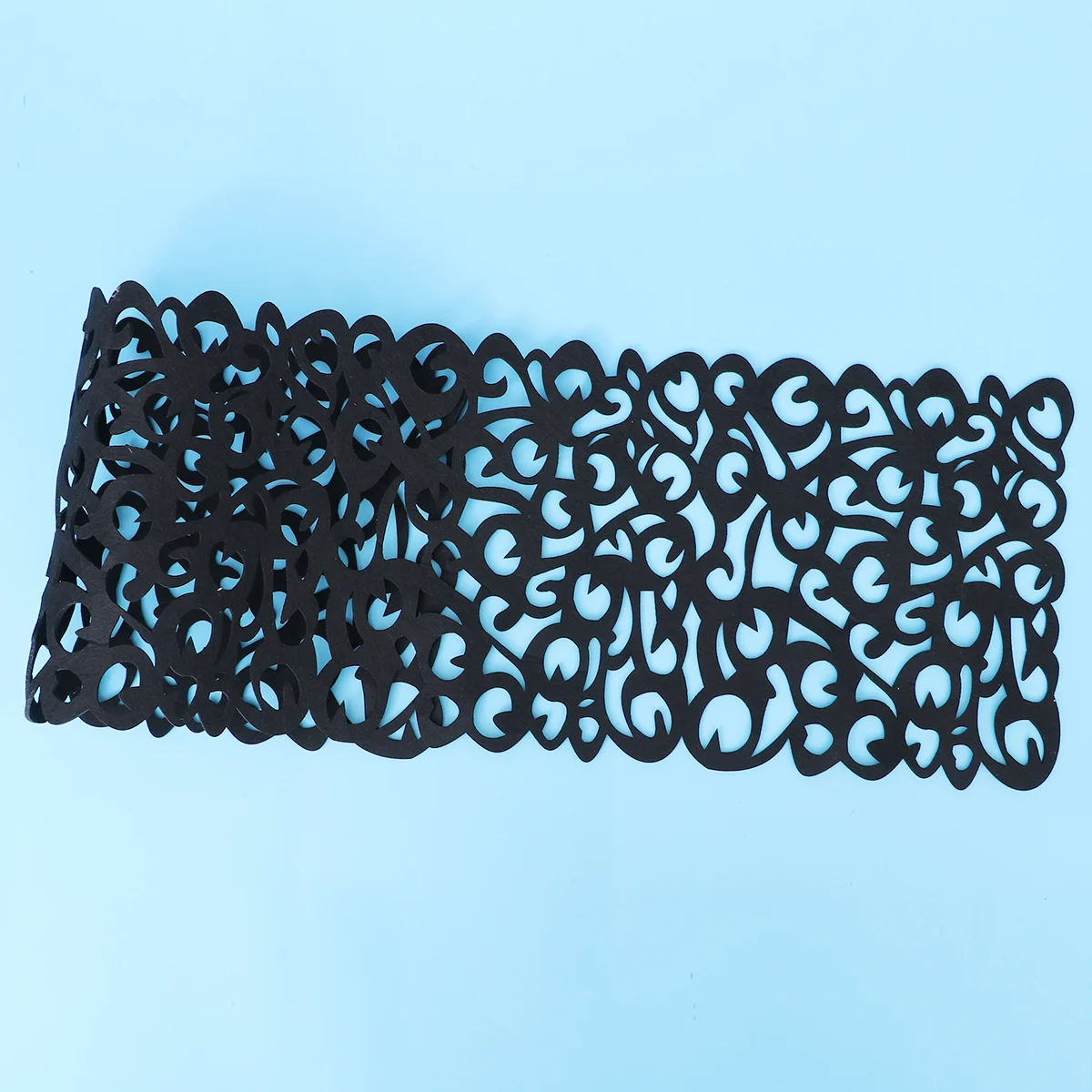 

Coffee Table Mat Accessories Cover Wedding Decorations Tablecloth Hollow Christmas