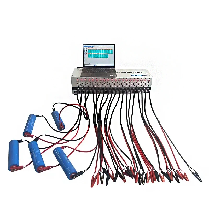 Высокоточный тестер емкости аккумулятора Heltecbms 20 каналов 10 а с эквалайзером