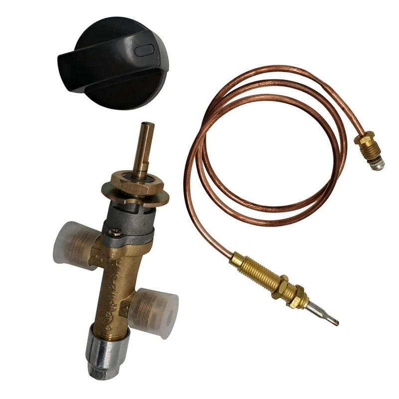 

Promotion! Propane Lpg Gas Fire Pit Control Safety Valve Flame Failure Device Gas Heater Valve with Thermocouple and Knob