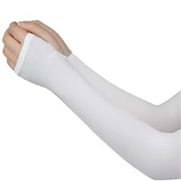 cooling hand sock seamless ice silk uv protective arm sleeves strong stretchable nylon cuff sun protection outdoor summer gear