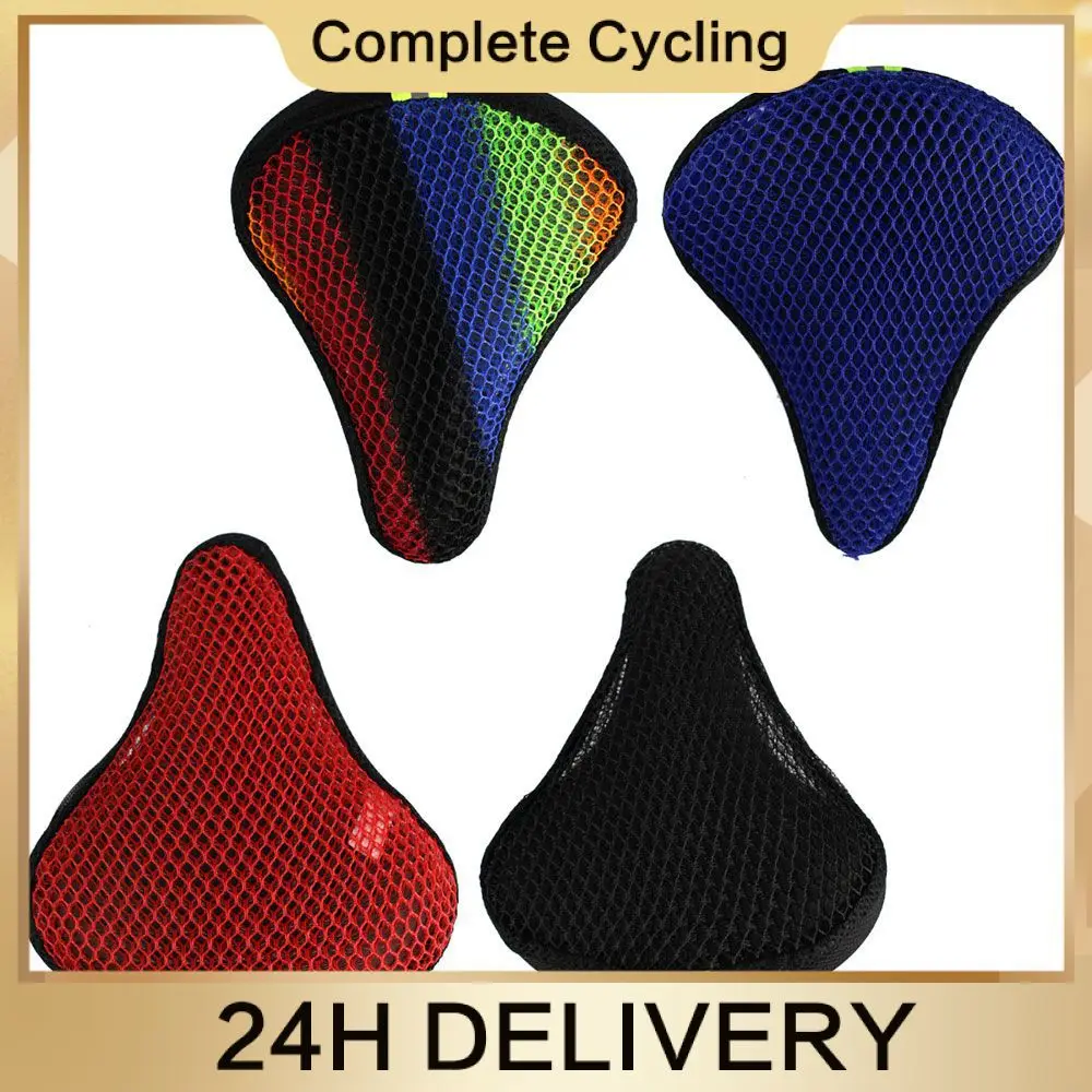 

Bicycle Cushion 3d Breathable Hot Comfortable Bicycle Accessories Sunscreen Cushion Cover Bicycle Saddle Heat Insulation