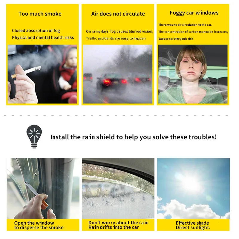 R Class R350L R400L osłona przeciwdeszczowa szyby bocznej przedniej samochodu akcesoria samochodowe