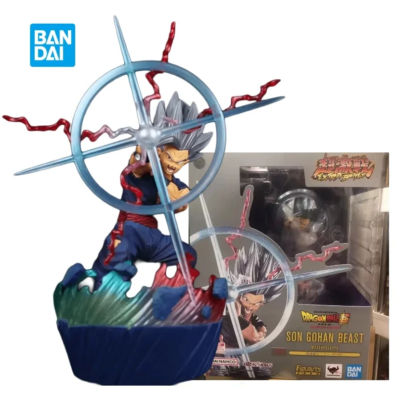 В наличии оригинальная Bandai Dragon Ball Super Son Gohan BEAST MAKANKOSAPPO ZERO аниме фигурка модель