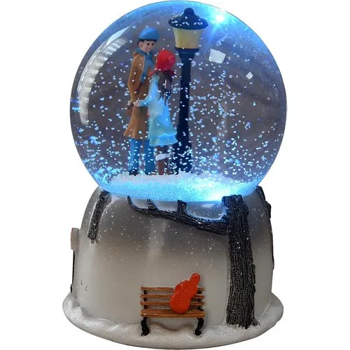 

Sweetheart Custom Night light Luminous Snow Globe and Music Box