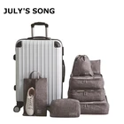 Дорожные сумки, водонепроницаемый органайзер для багажа, 7 шт.компл.