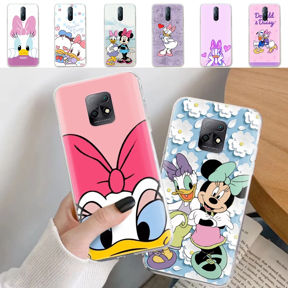 

Transparent Case for Motorola Moto One Fusion Action Plus Hyper 5G ACE Macro G31 G41 G51 G71 G50 G60 G60S Pro Daisy Duck