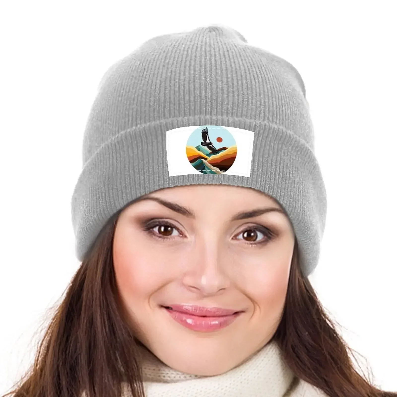 Вязаная шапка Condor in Flight Streetwear Wild Ball Hat Джентльменская шляпа черная женская