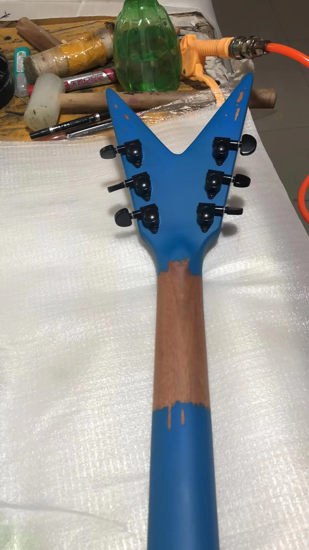 Гитара для пожилых людей корпус из красного дерева