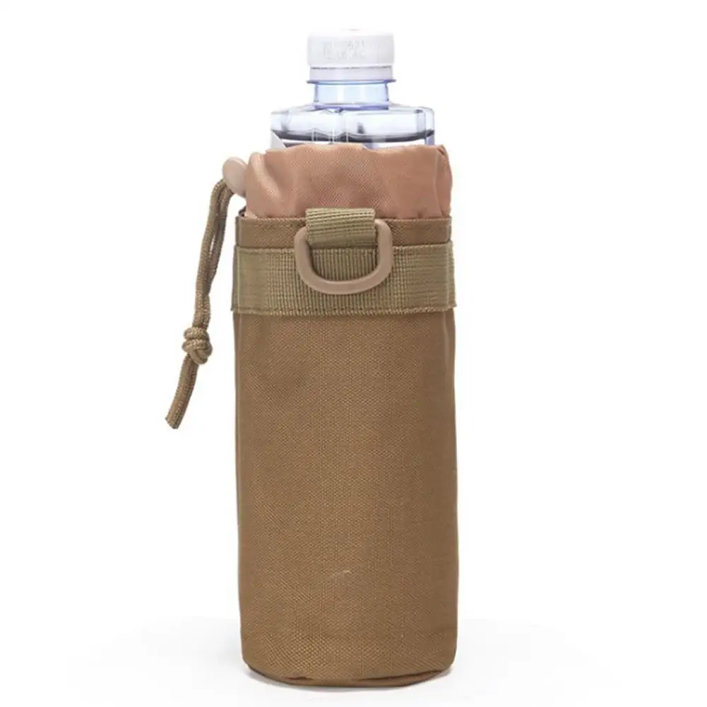 

Tactical Molle Water Bottle Pouch Portable Utility Kettle Pocket Hunting Camping Drawstring Pouch Bags For Tactical Backpack