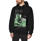 Худи Levi Ackerman в эстетическом стиле атака на Титанов, свитшоты в стиле Харадзюку, креативная уличная одежда, 100% хлопковая уличная одежда, толстовки