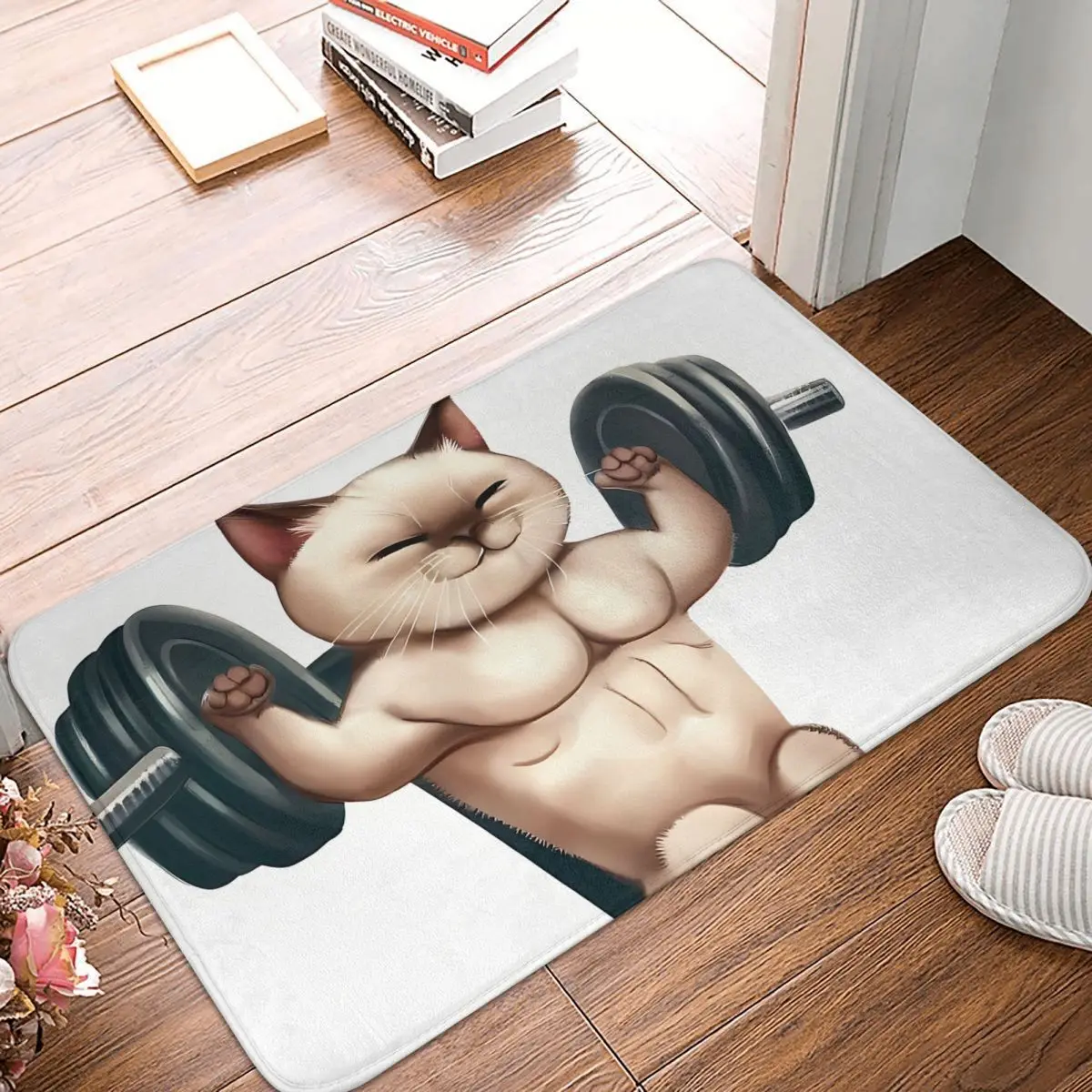 

Сиамская кошка, нескользящий коврик для ванной, спальни