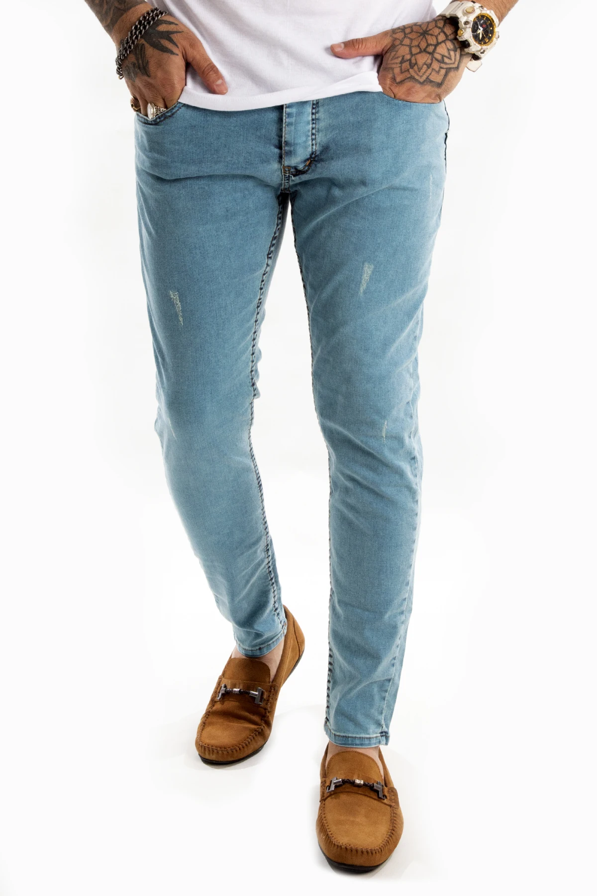 

DeepSEA lycra trousers men's jeans 2104683