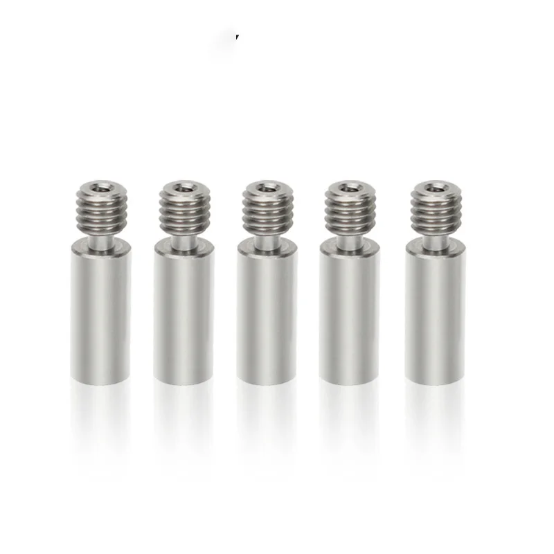 

3D принтер E3D из нержавеющей стали с одной головкой, двухцветная трубка для горла, тефлоновая трубка, трубка для подачи 1,75 мм, полностью металлическая трубка для горла