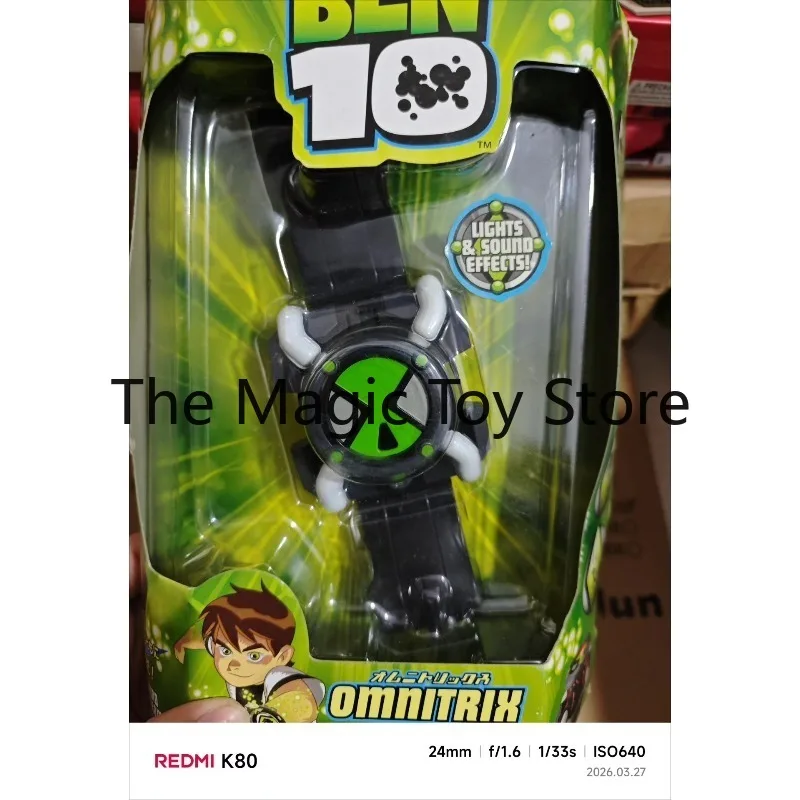 Фото Оригинальный коллекционный набор Bandai Ben 10: Teenage Mutant Hacker First Generation Watch Figure Collaboration Set, коллекционная модель-игрушка №2