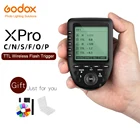 Беспроводной триггерный передатчик Godox Xpro-C Xpro-N Xpro-S Xpro-F Xpro-O Xpro-P 2,4G TTL для Canon Nikon Sony Fuji Olympus Pentax