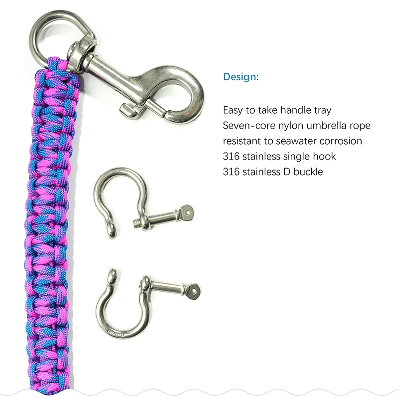 Ручка для подводного плавания на шнурке ремешок-переноска Gopro Sony Canon Nikon корпус