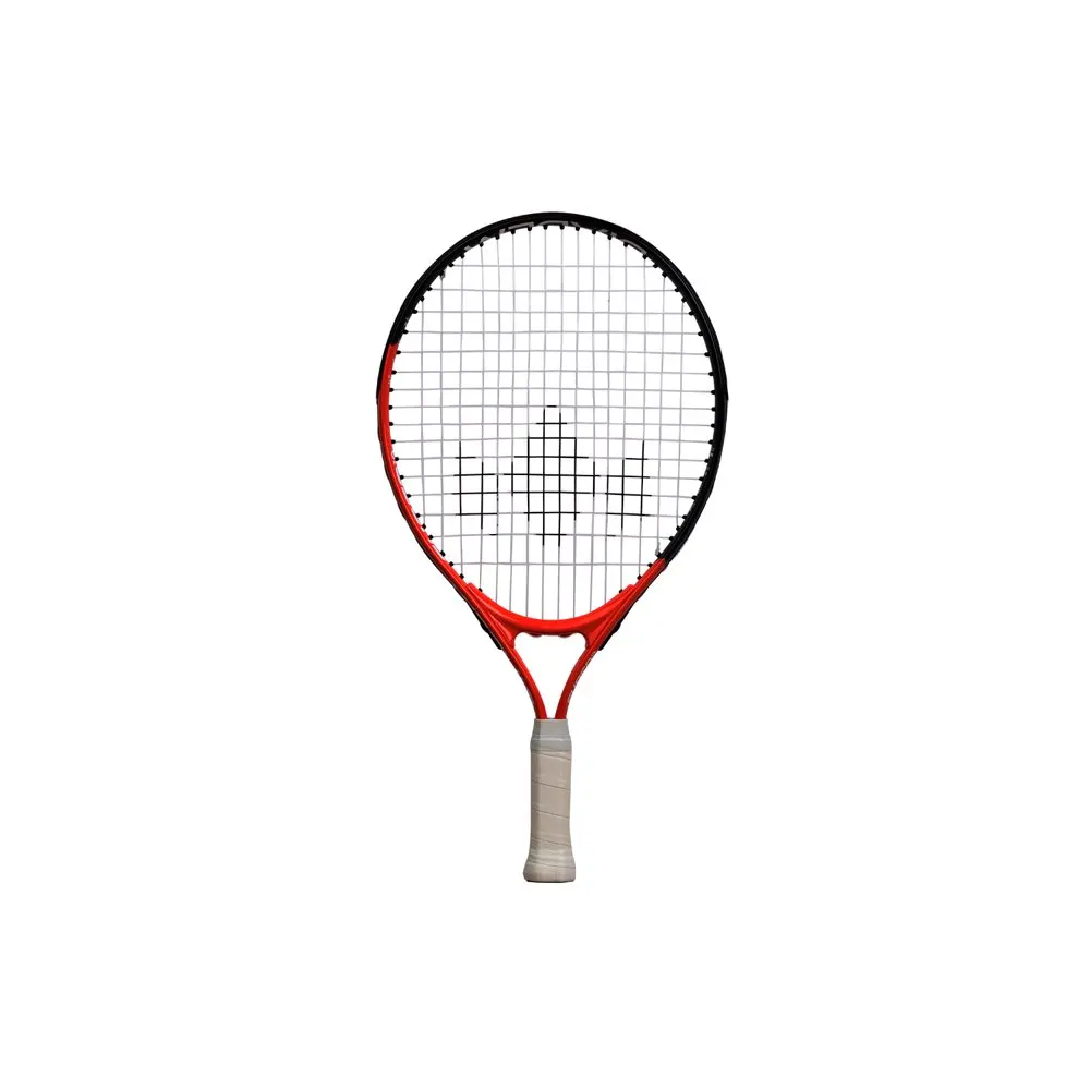 Super 19 Junior Tennis Racket in Red, Pre-Strung,6.5oz, Ages 4-6