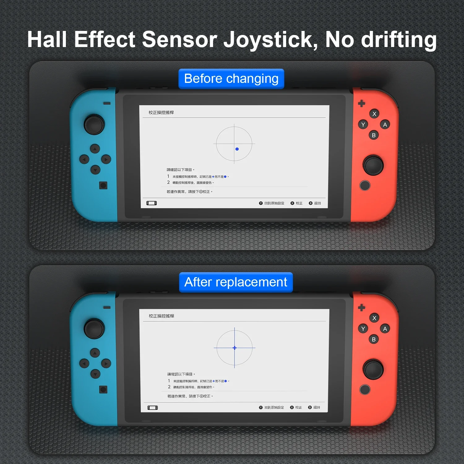 Фото Игровой джойстик RGEEK с датчиками Холла для Switch, Switch Lite, Switch OLED, без дрифта №4
