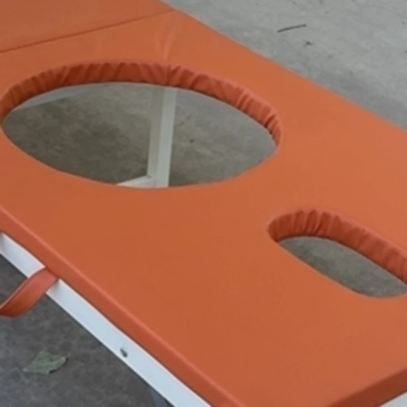 Складная Массажная кровать для лица портативный металлический домашний