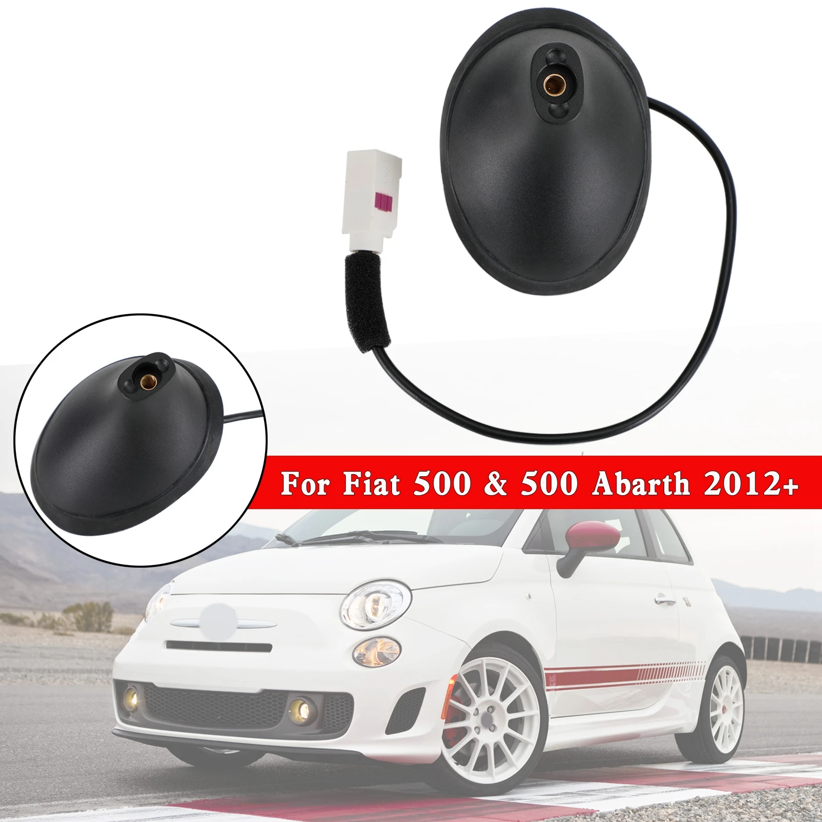 

Базовая антенна Artudatech 50540987 для Fiat 500 и 500 Abarth 2012 + автомобильные аксессуары