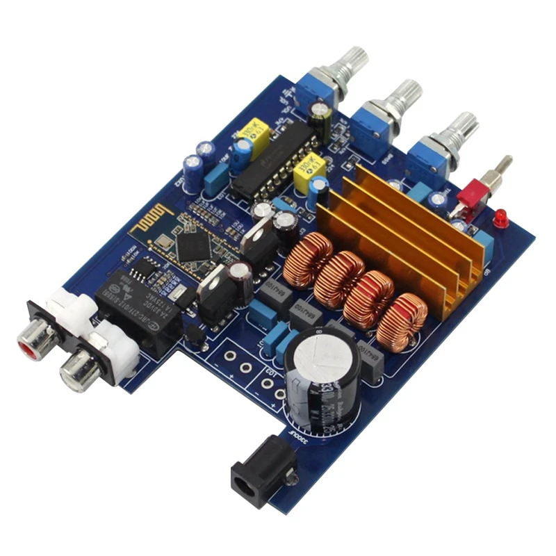 Усилитель мощности TPA3116 + LM1036 Плата усилителя Bluetooth 2.0 класса D 2X50 Вт
