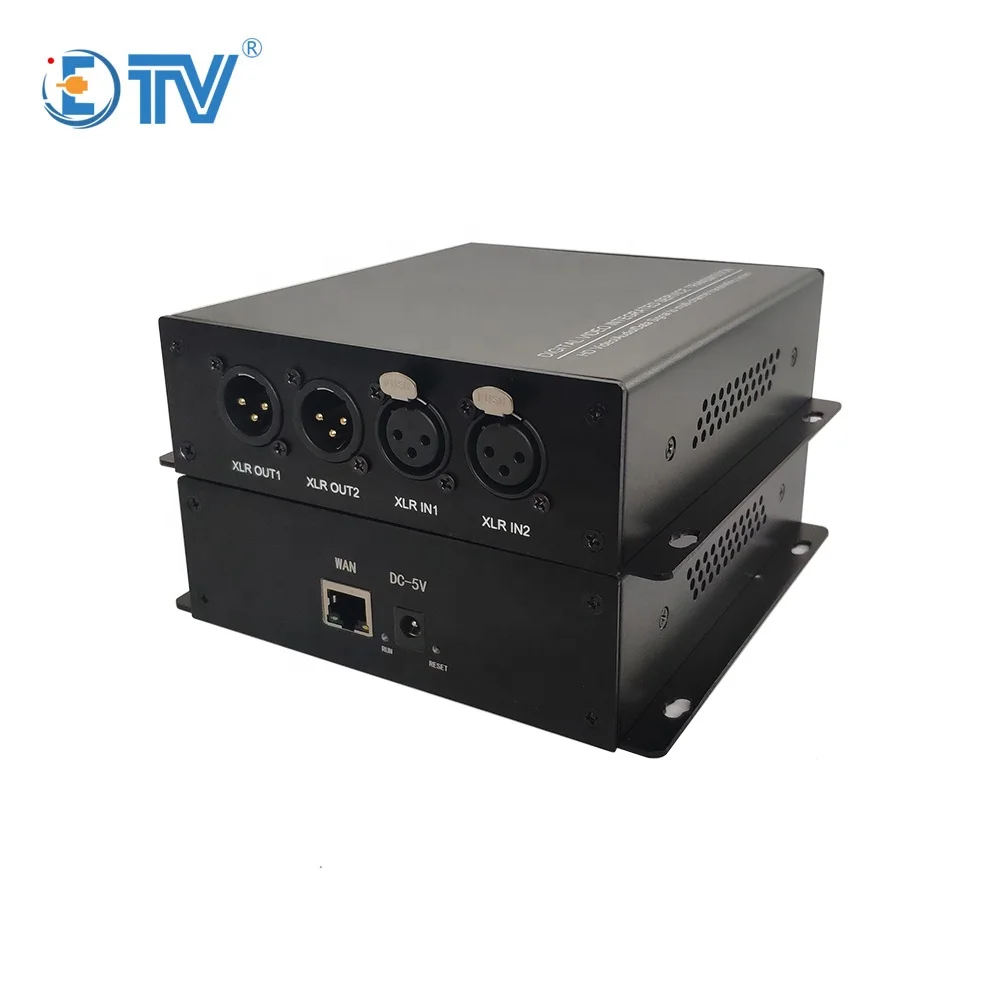 

ETV Dante audio кодер-декодер XLR audio codec