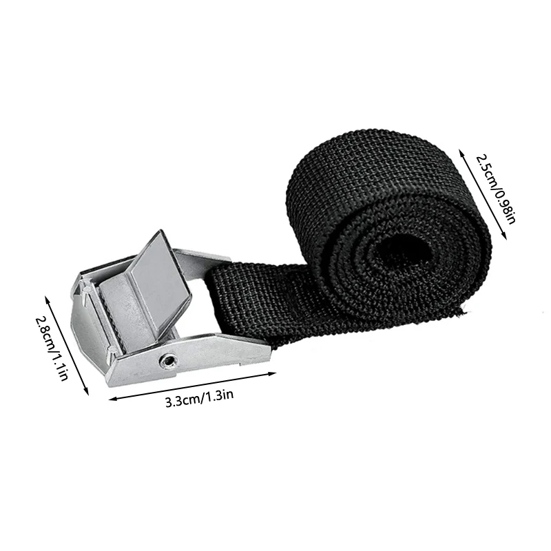 4 шт. металлические ремни для груза с пряжкой мотоцикла автомобиля велосипеда