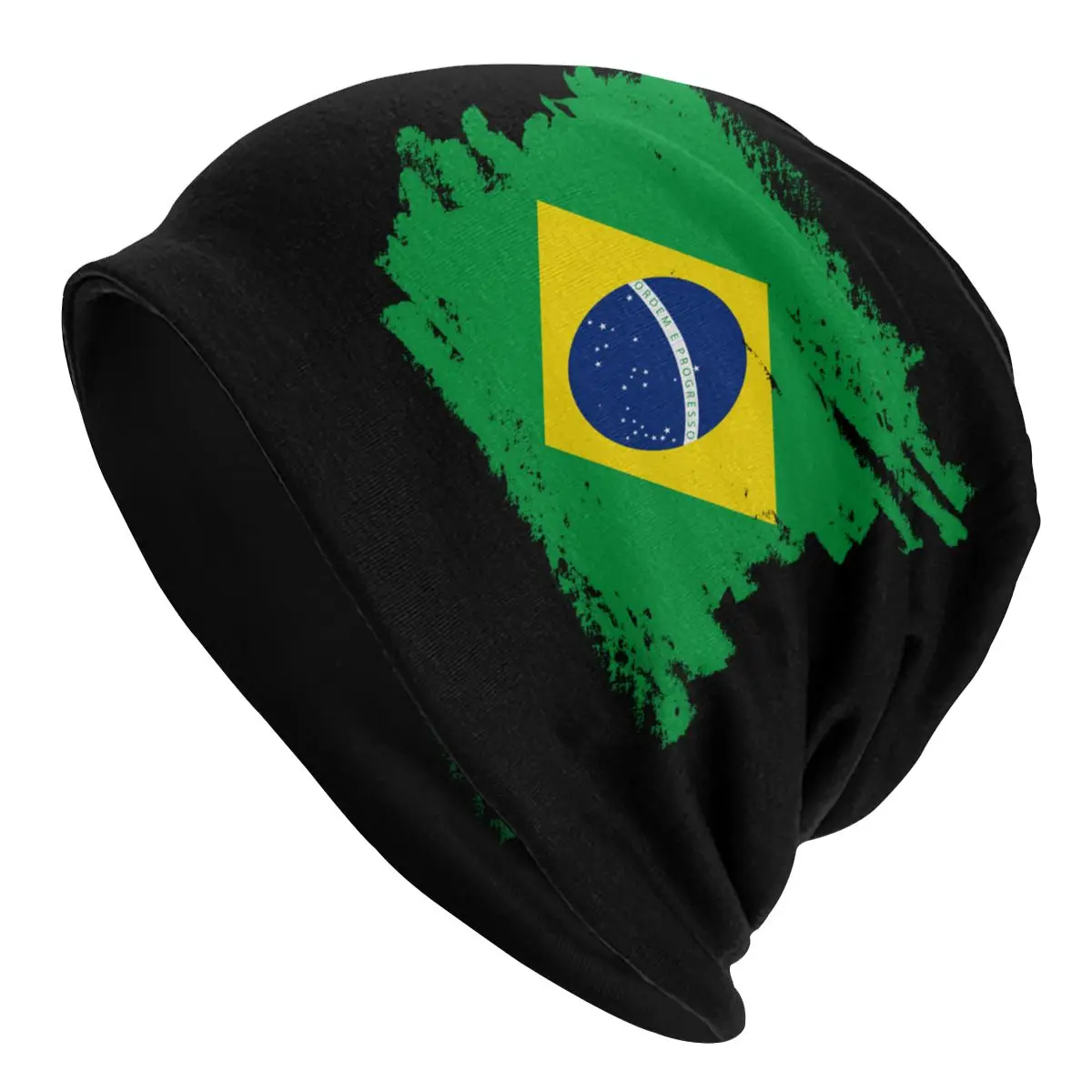 

Uniex Winter Bonnet Homme Knitted Hat Fahion Flag Of Brazil Beanie Cap Outdoor Brazilian Proud Beanie Cap For Men Women 1