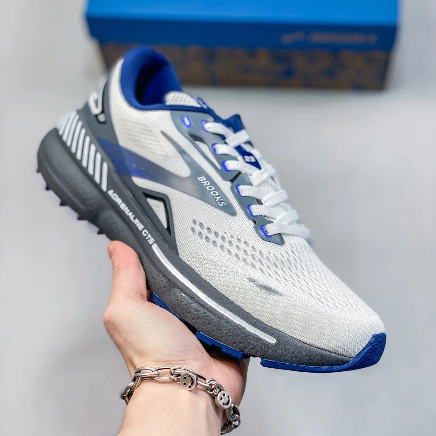 Мужские кроссовки Adrenaline GTS 23 ультралегкие мягкие эластичные гоночные дорожные