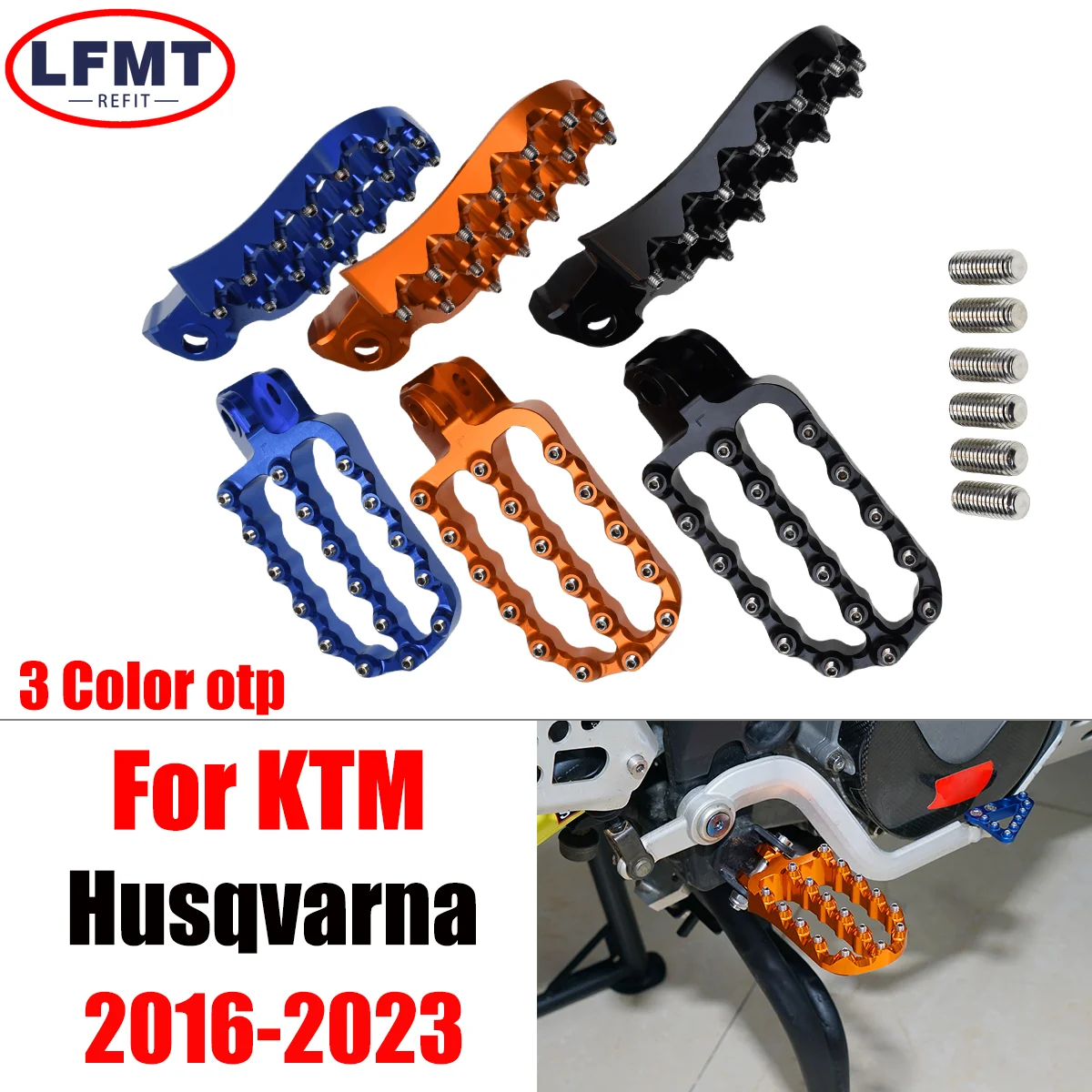 Подставка для ног с ЧПУ мотоцикла KTM подножка 690 790 890 950 990 1050 1090 1190 1290 Adventure Supermoto S T