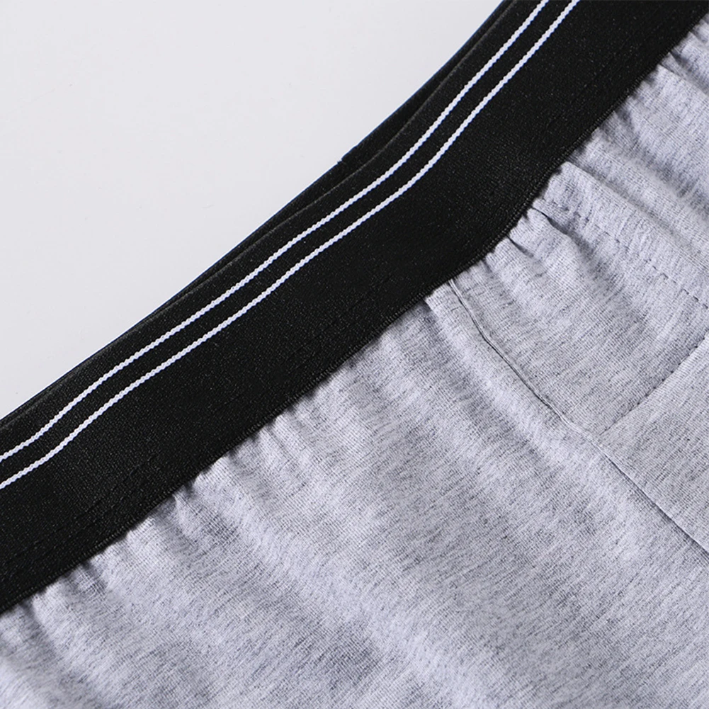 

Mens Loose Boxer Shorts Briefs Open Fly Pouch Sports Underpants Man Comfort Panties Casual Soft Cotton Boxer Trunks Underwear
