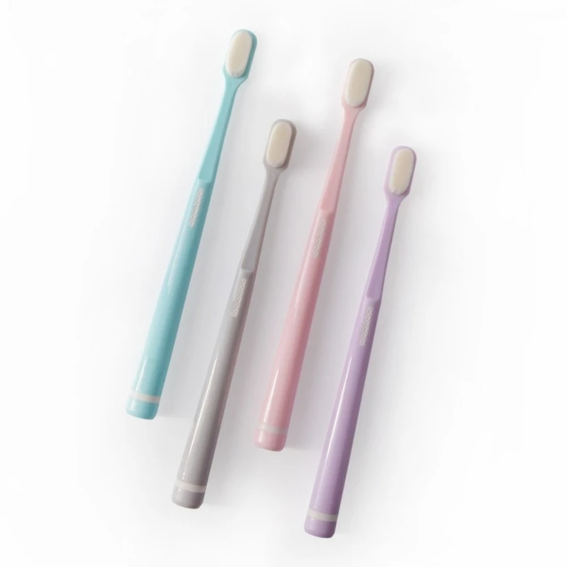 

Environmentally Toothbrush Ultra-fine Soft Toothbrush Deep Cleaning soft brush teeth Adult kids Manual Toothbrush For Oral Care