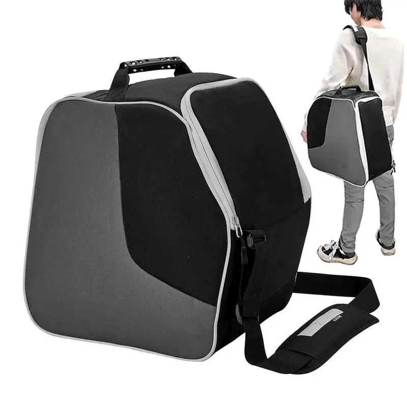 

Сумка для лыжных ботинок, вместительная сумка для лыж и путешествий, ботинки, багаж с ручками, ранцы для снаряжения, сумки для катания на лыжах, катания на коньках, путешествий