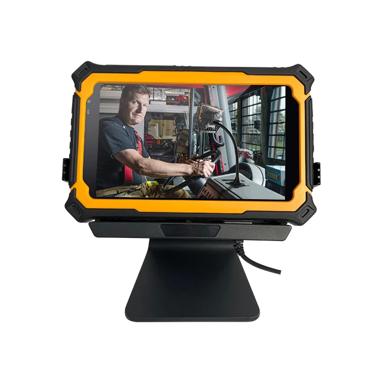 

T71(2021) ip67 industrial touch screen pc car holder tablet mount rugged vehicle android professional
