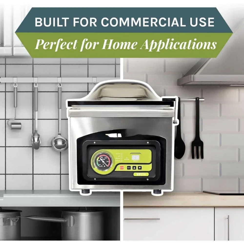 Ручная вакуумная упаковка VacMaster VP210 для консервирования пищевых продуктов