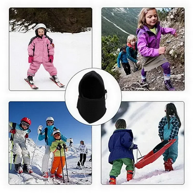 

Outdoor Fashion New Warm Hat Winter Motorcycle Bike Men's and Women's Hat Windproof Hooded Neck Warm Scarf Hat Headgear