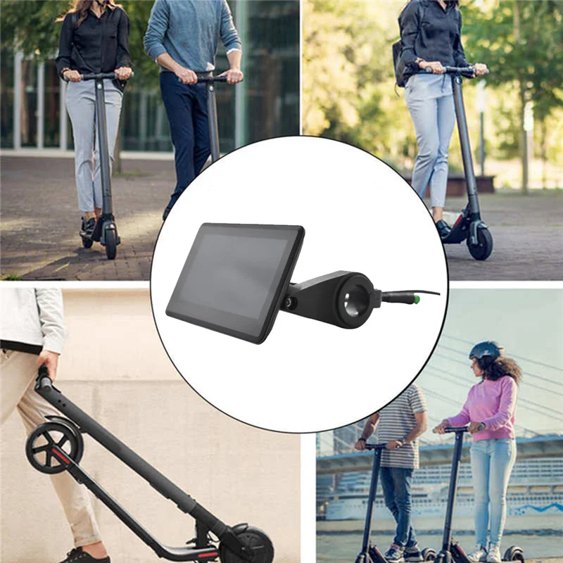 ЖК-дисплей H6C для электровелосипеда 24в-60в цветной ЖК-экран электроскутера с USB UART