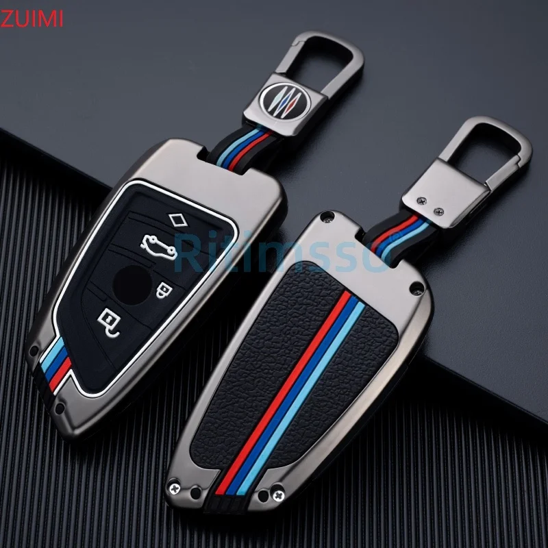 

Zinc Alloy Car Key Case Cover Shell Protector for BMW X1 X3 X4 X5 F15 X6 F16 G30 7 Series G11 F48 F39 520 525 G20 118i 218i 320i