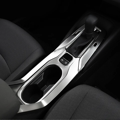 Для Toyota Corolla E210 2019 2020 2021 2022 2023 гибридная нержавеющая автомобильная панель переключения передач, чашка, рамка, накладка, наклейки, протектор