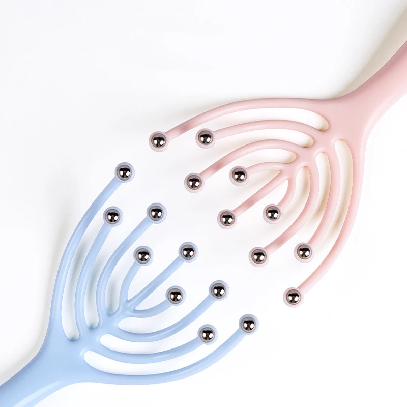 Массажер для головы с девятью когтями расслабляющий массаж в форме осьминога спа