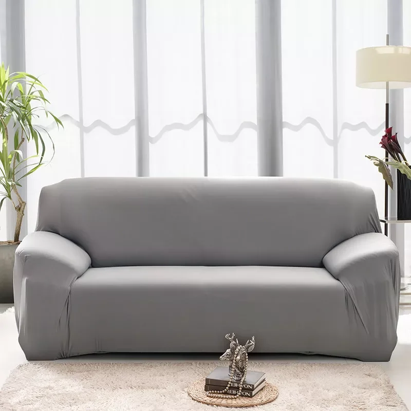 

single sofa cover for living room stretch material protector for pets and kids fully wrapped slipcovers couch cover