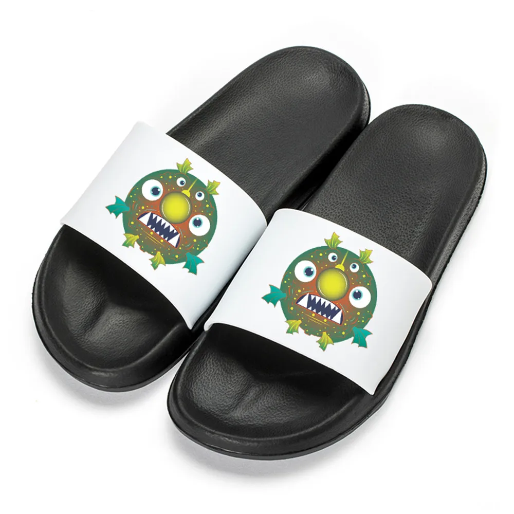 

Womens Home Slippers EVA Indoor Floor Soft Couple Men Slipper Summer Cartoon Unisex Bedroom Shoes Ladies Flax Flip Flops